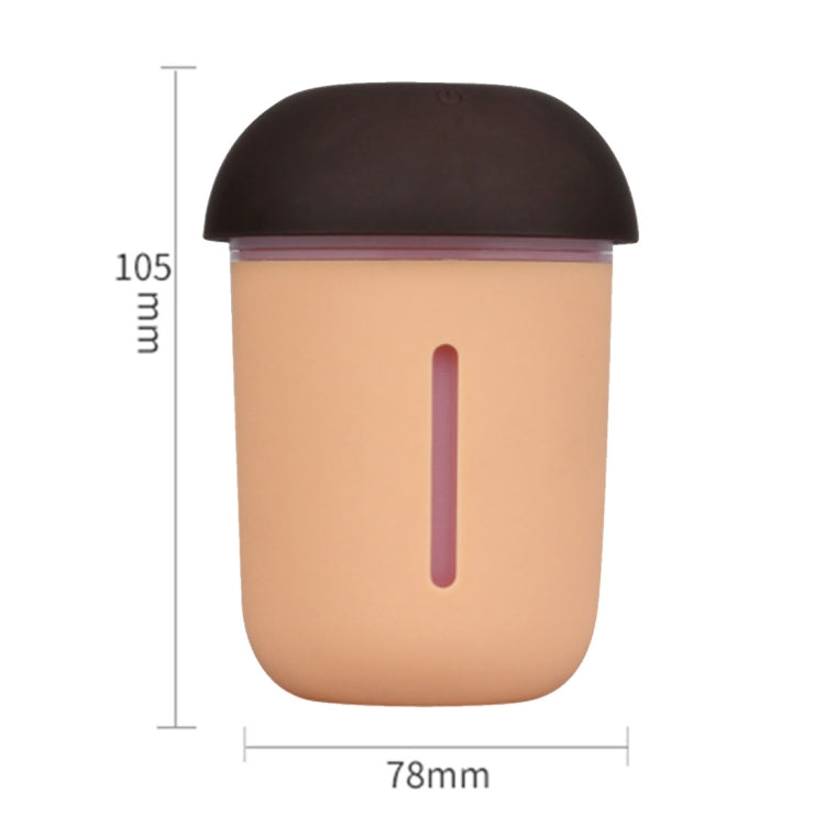 Humidificateur d'air électrique multifonction 3 en 1 en forme de champignon, chargement USB, humidificateur ultrasonique à brume fraîche avec port USB étendu