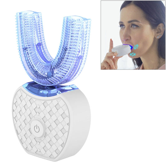 Cepillo de dientes eléctrico automático de silicona Vwhite con 3 modos de limpieza