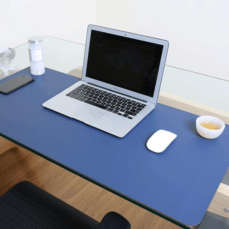 Multifunction Business Double Sided PU Leather Mouse Pad Keyboard Pad Table Mat Computer Desk Mat, Size: 80 x 40cm