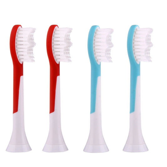 Lot de 4 têtes de brosse de rechange HX6044 pour brosse à dents électrique Philips Sonicare, HX6044