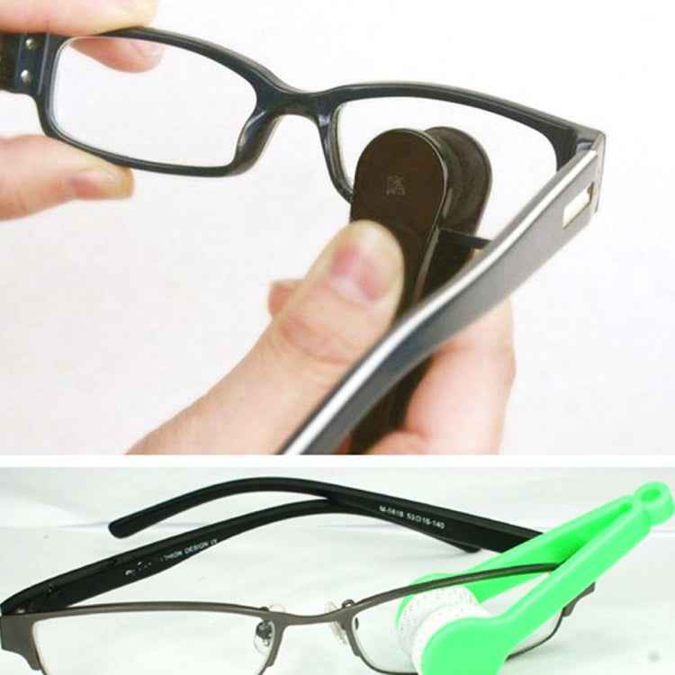 10 PCS Multifunction Portable Glasses Wipe Glasses Clean Wipe Microfiber Cleaning Cloth, Random Color Delivery