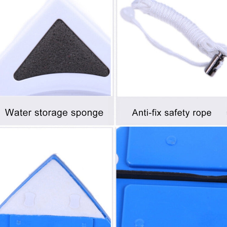 Useful Double Side Glass Wiper Cleaning Brushes Window Cleaner, Applicative Range: 3-8mm Glass, 3-8mm Glass Cleaner