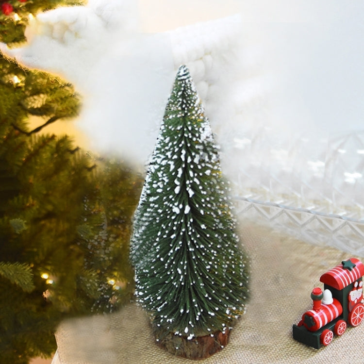Árbol de Navidad artificial de escritorio con decoración navideña de 20 cm, 20 x 9 cm