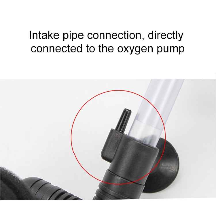 Wall-mounted Aquarium Mini Double Head Pneumatic Mute Biochemical Cotton Filter