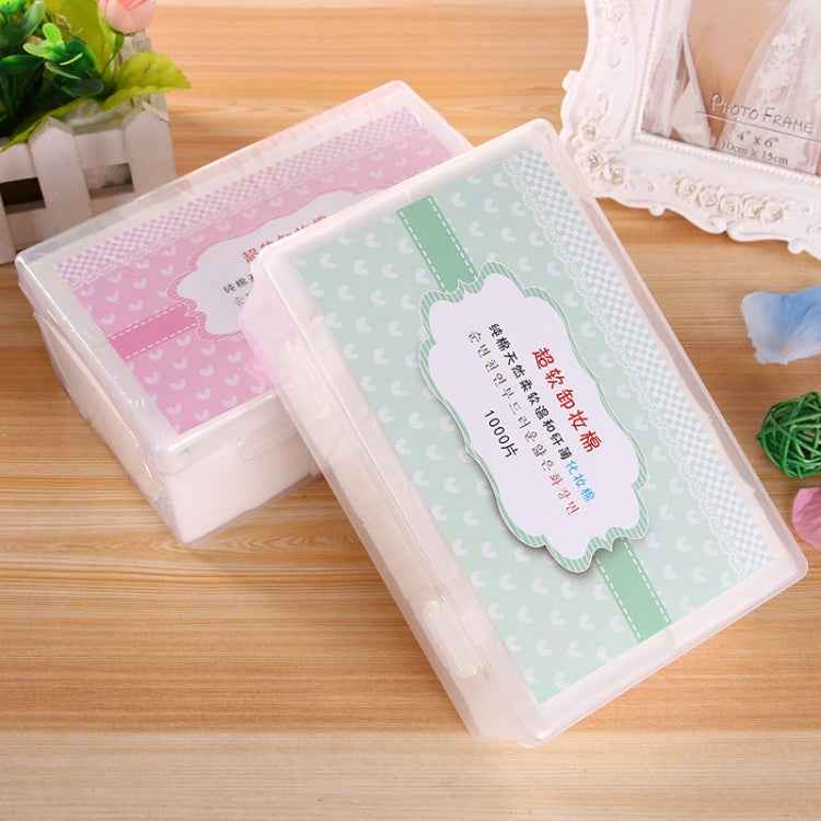 1000 PCS Soft Thin Makeup Facial Cotton Puff Pads