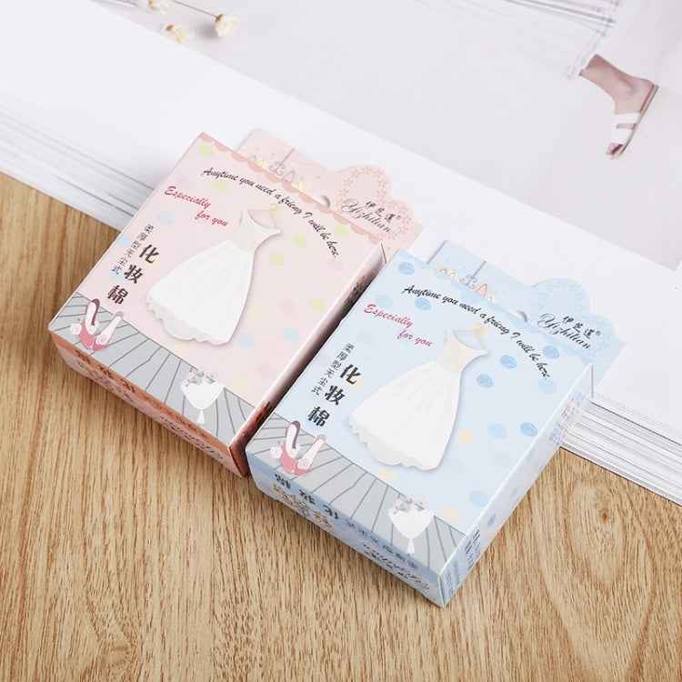 25 Box of A Sell Disposable Soft Thin Makeup Facial Cotton Puff Pads, Carton Packaging