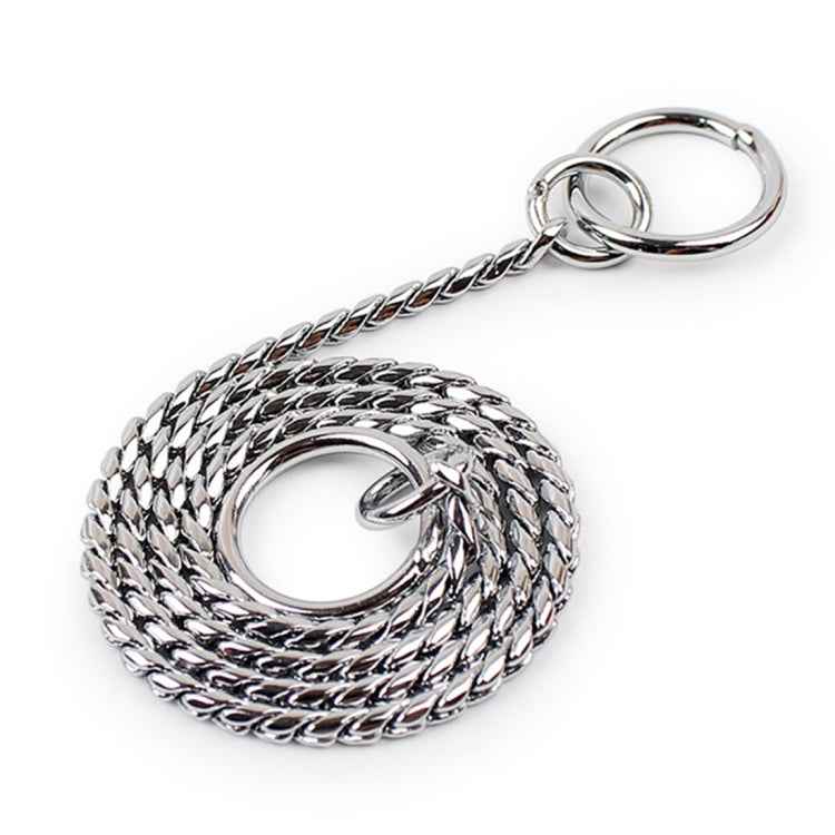 35cm Pet P Chain Pet Collars Pet Neck Strap Dog Neckband Snake Chain Dog Chain Solid Metal Chain Dog Collar