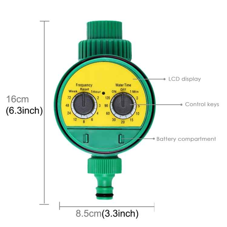 Garden Electronic Water Timer Digital Solenoid Valve Intelligent Irrigation Sprinkler Controller Digital Water Programs System