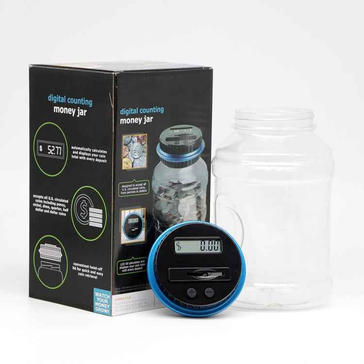 Digital Counting Money Coin Bank