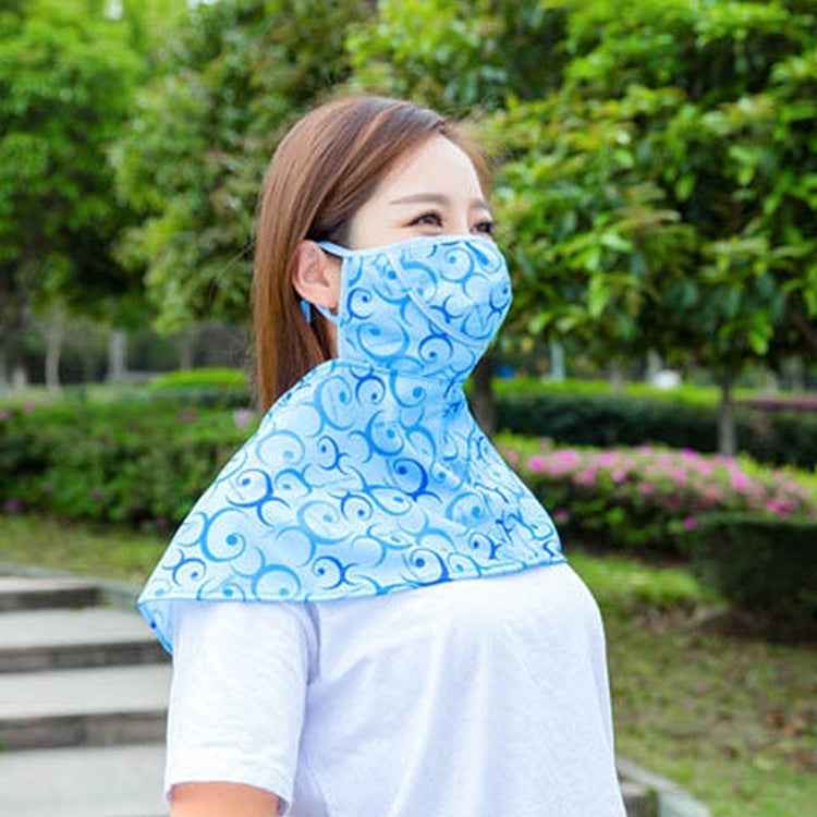 Summer Scarves Anti-UV Mask Riding Neck Protector Breathe freely Outdoor Sunscreen Mask,Random Color Delivery, Anti-UV Mask