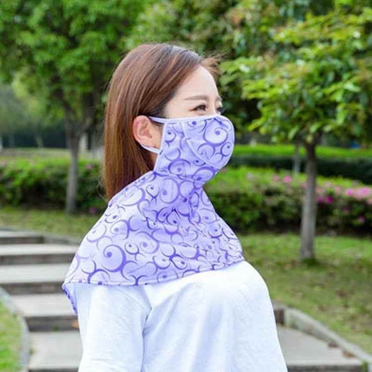 Summer Scarves Anti-UV Mask Riding Neck Protector Breathe freely Outdoor Sunscreen Mask,Random Color Delivery, Anti-UV Mask