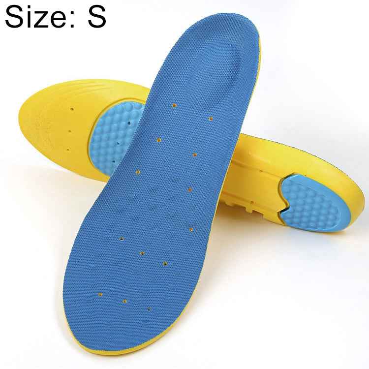 1 Pair Stretch Breathable Absorbent Deodorant Sports Tourism And Leisure Comfort Cushioning Insole, Size: S(34-36Yards)