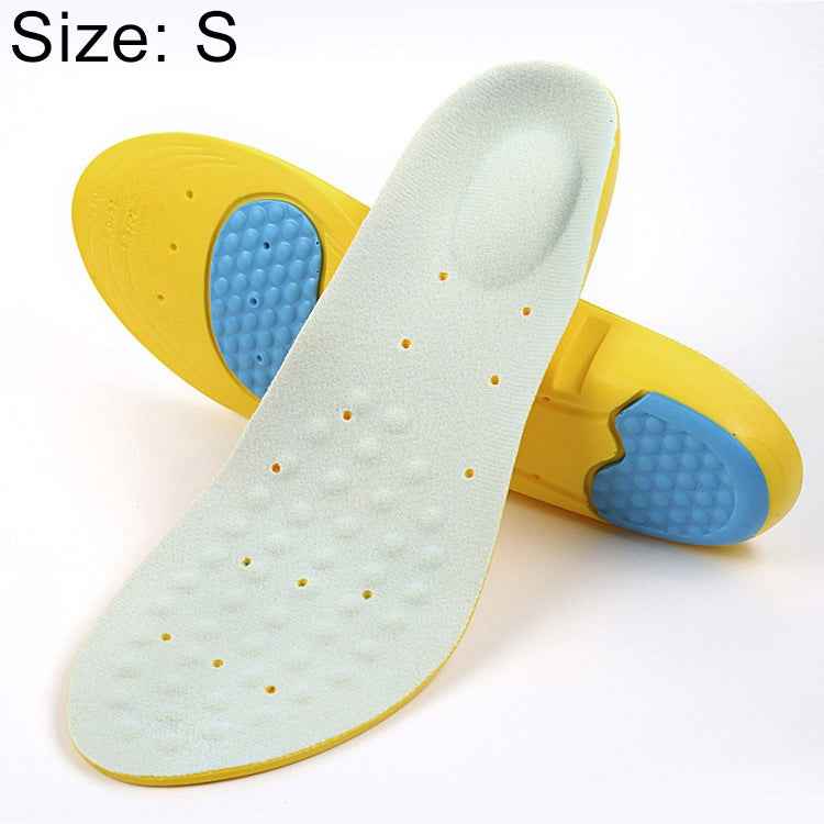 1 Pair Stretch Breathable Absorbent Deodorant Sports Tourism And Leisure Comfort Cushioning Insole, Size: S(34-36Yards)
