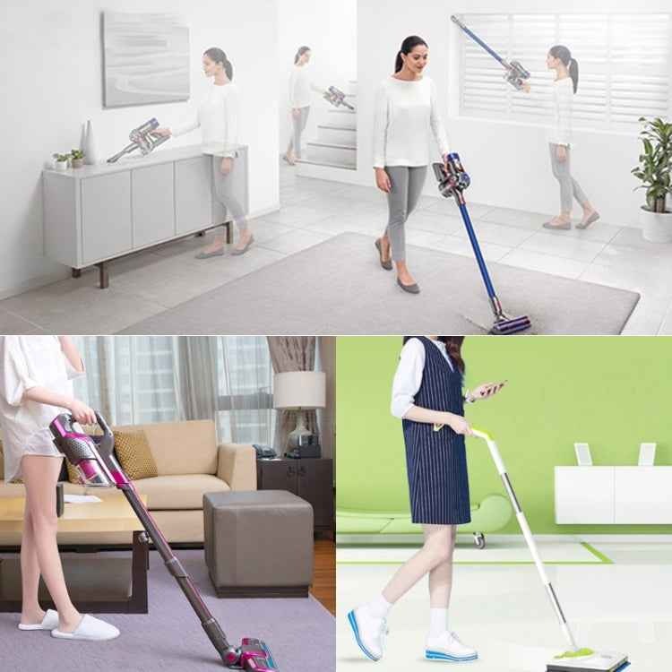 XD974 5 in 1 Round Brush + 2 x Stiff Brush + Bed Brush + Connector for Dyson Vacuum Cleaner Parts Kits