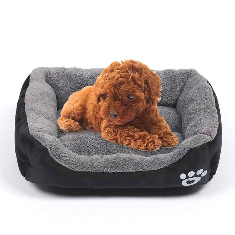 Four Seasons Genuine Warm Pet Dog Kennel Mat Teddy Pomerang Dog Mat, Size: M, 54×42×12cm