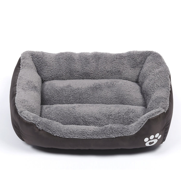 Candy Color Four Seasons Genuine Warm Pet Dog Kennel Mat Teddy Dog Mat, Size: L, 66×50×14cm, Size: L