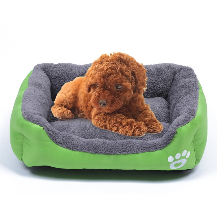 Candy Color Four Seasons Genuine Warm Pet Dog Kennel Mat Teddy Dog Mat, Size: XL, 80×60×16cm, Size: XL