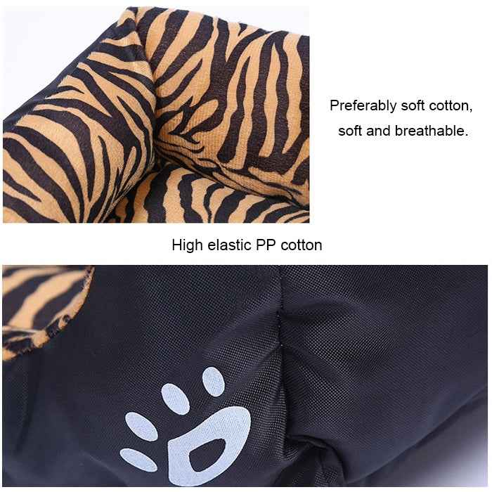 National Flag Four Seasons Genuine Warm Pet Dog Kennel Mat Pet Bed, Size: M, 54×42×12cm