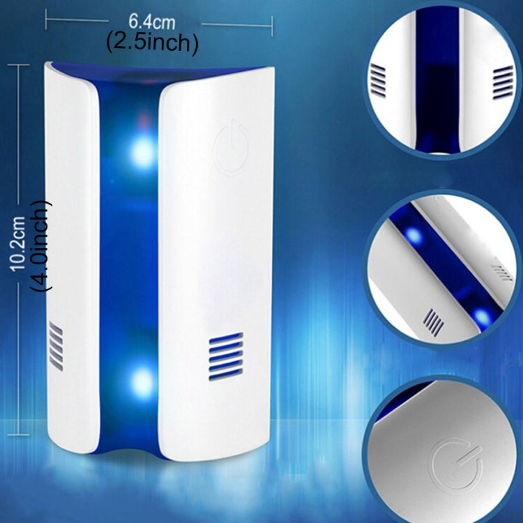 Electromagnetic Wave Frequency-conversion Double Waves Multi-function Mosquito Repellent Ultrasonic Pest Repeller, EU Plug, UK Plug