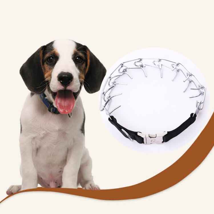 Pet Dogs High Quality Metal Collar Adjustable Chain Specific Training Dogs Chain Collar, Size: 4.0mm*60cm