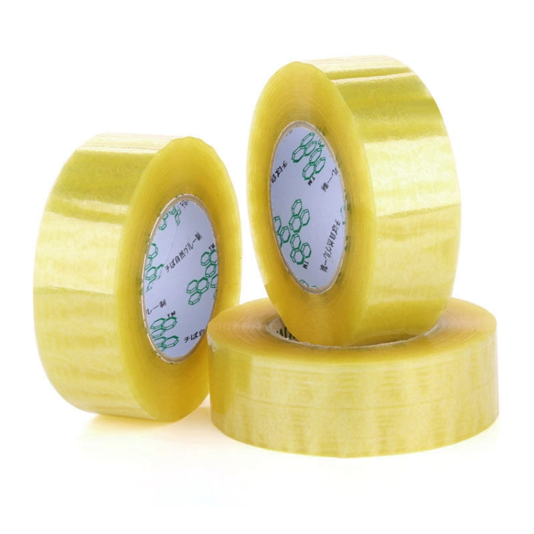 55mm Width 25mm Thickness Package Sealing Packing Tape Roll Sticker