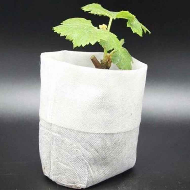 100pcs/Pack Nursery Pots Seedling-Raising Bags Environmental Non-woven Nursery Bags