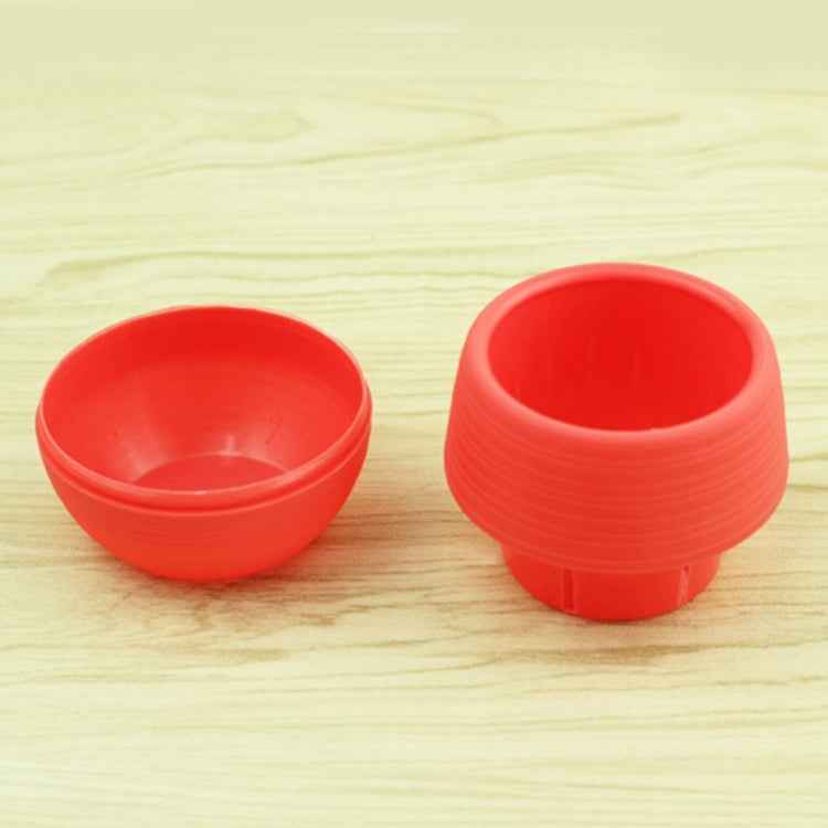 Colourful Mini Round Plastic Plant Flower Pot Garden Home Office Decoration Nursery Pots Plant Flowerpot with Water Tank, Random Color Delivery