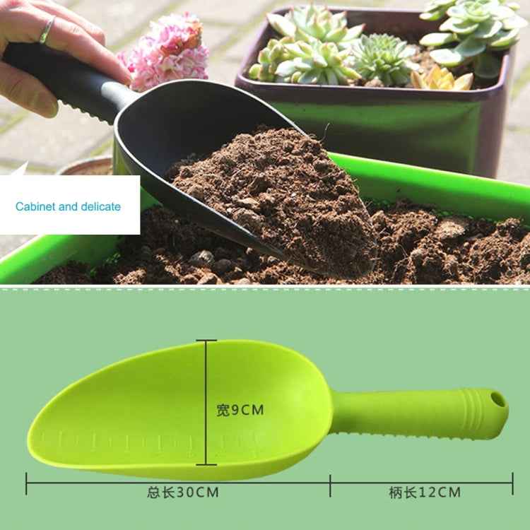 Plastic Soil Shovel Spoon Teaspoons Plastic Shovel Garden Tools Bucket Shovel Potted Cultivation Cylinder Mini Fleshy Plant Soil Spade Shovel, Random Color Delivery