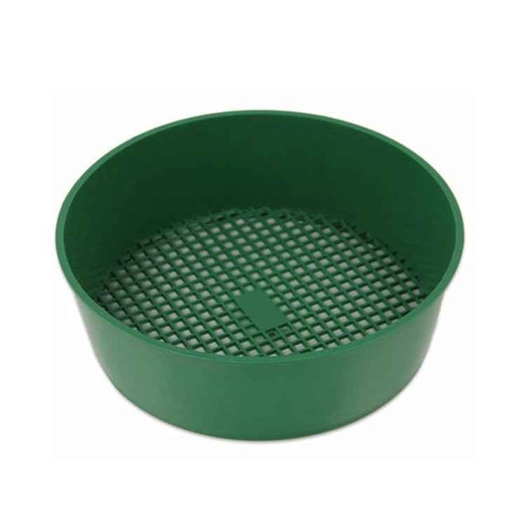 Plastic Mesh Sieve Soil Sieve PE Plastic Net Glasses of Gardening Tools Gardening Supplies, Sieve Diameter: 3 x 3.5mm