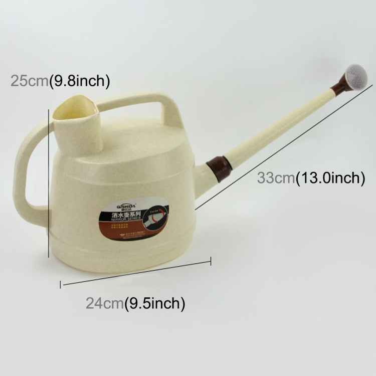 Watering Pot PP Landscape Gardening Supplies Watering Can Long Mouth Watering Irrigation Tools, Capacity: 7L, Random Color Delivery
