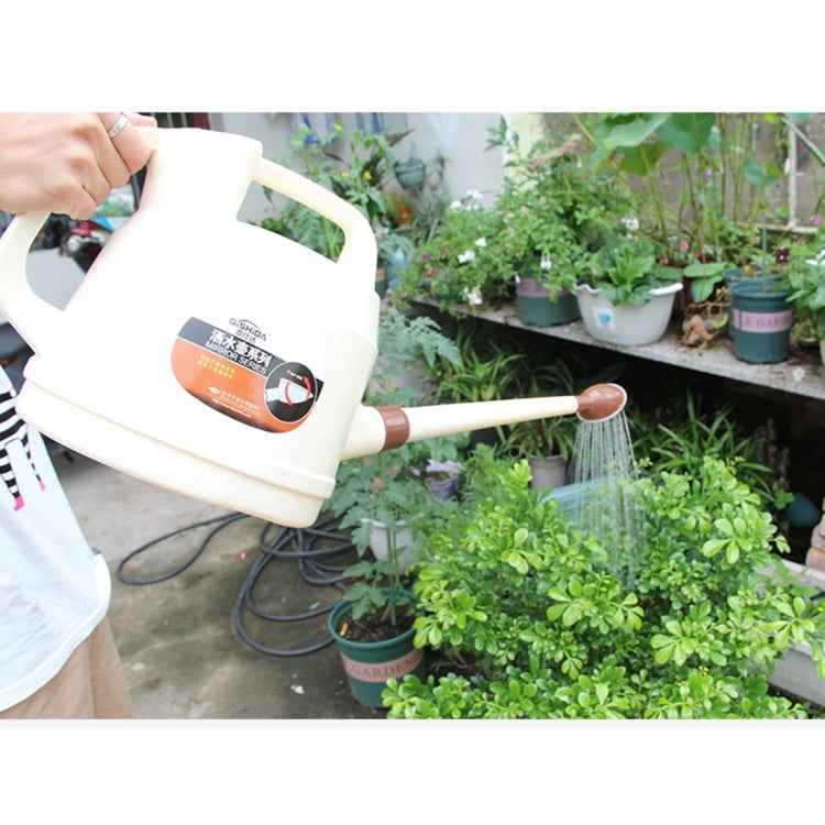 Watering Pot PP Landscape Gardening Supplies Watering Can Long Mouth Watering Irrigation Tools, Capacity: 7L, Random Color Delivery