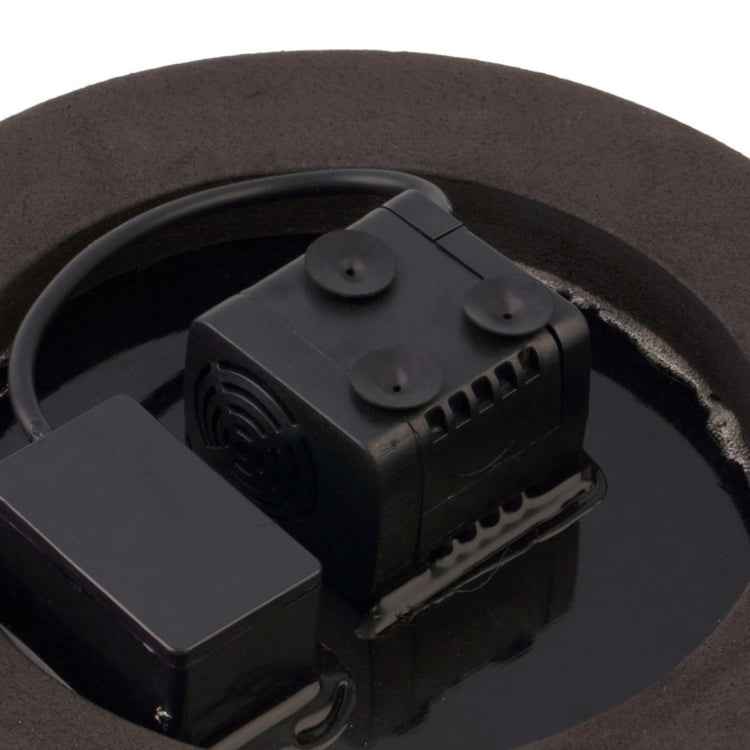 Solar Powered Water Pump Garden Fountain Floating Panel Watering Pond Kit for Waterfalls Water Display Park Pool Decoration Fountain, Diameter: 16cm