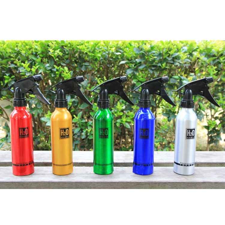 Aluminum Mini Spray Clear Bottle Container Refillable Water Spray Bottle Kettle Sprayer Watering Gardening Supplies, Capacity: 300ml, Random Color Delivery