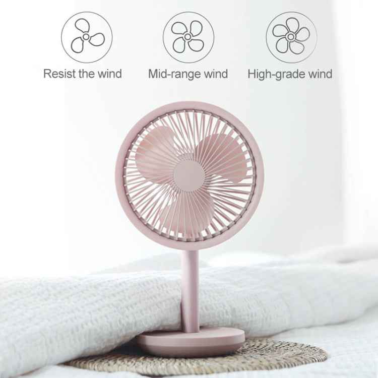 Original Xiaomi Youpin SOLOVE USB Charging Desktop Electric Fan Dormitory Office Mini Fan, with 3 Speed Control