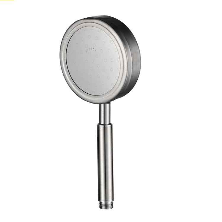 Removable and Washable 304 Stainless Steel Round Pressurized Handheld Shower Head, Size: 117mm