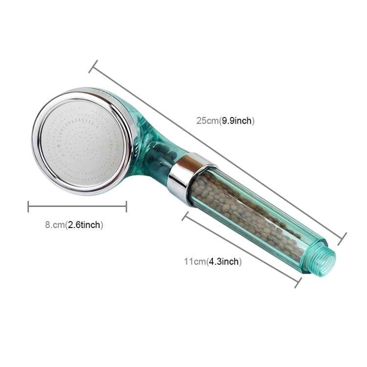 PC Negative Ions Shower Head, Size: Large, Interface: 2cm