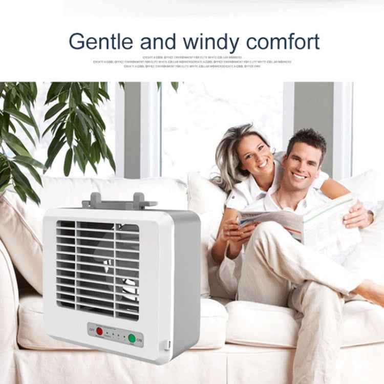 Portable Mini Silent Household Energy Saving Desktop Air Conditioner Fan Electric Air Cooler