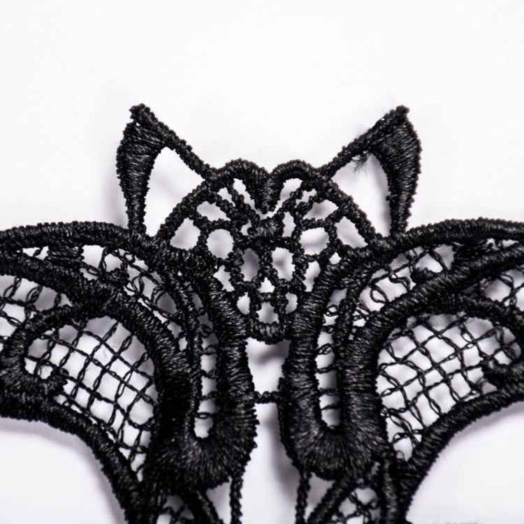 Halloween Masquerade Party Dance Sexy Lady Lace Bat Mask