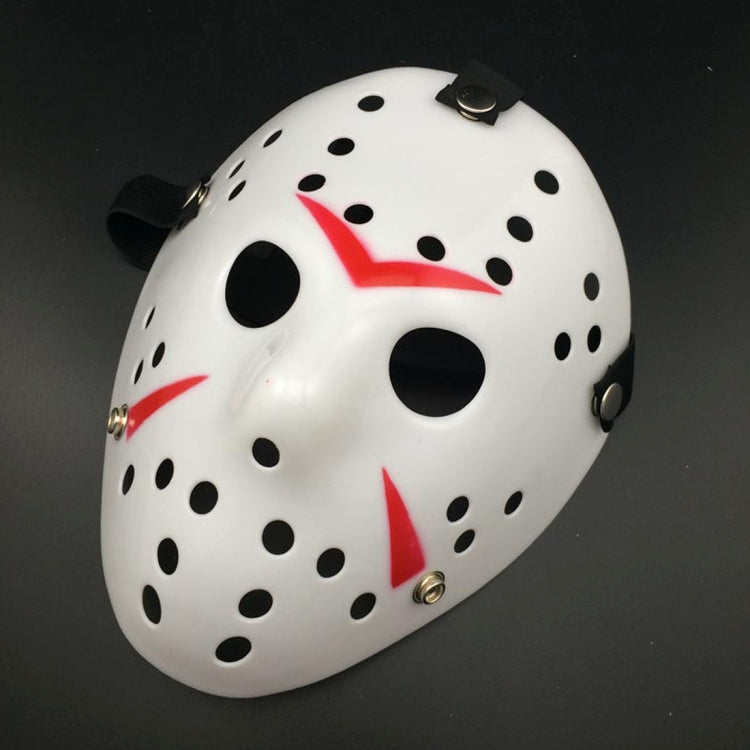 Halloween Party Cool Thicken Jason Mask, Red + White, Silver, Red + Yellow, Fluorescent Green, Gold