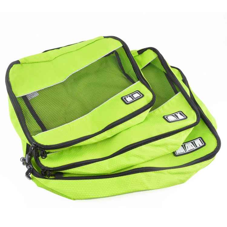 3 PCS / Sets Multi-function Football Texture 210D Polyester Waterproof Travel Clothes Underwear Storage Bag
