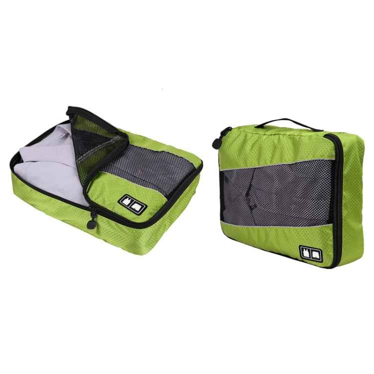 3 PCS / Sets Multi-function Football Texture 210D Polyester Waterproof Travel Clothes Underwear Storage Bag