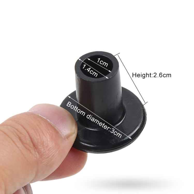 5 Pairs Non-slip Wear-resistant Increase Shoes High Stiletto Heel Protector Caps, Random Color Delivery