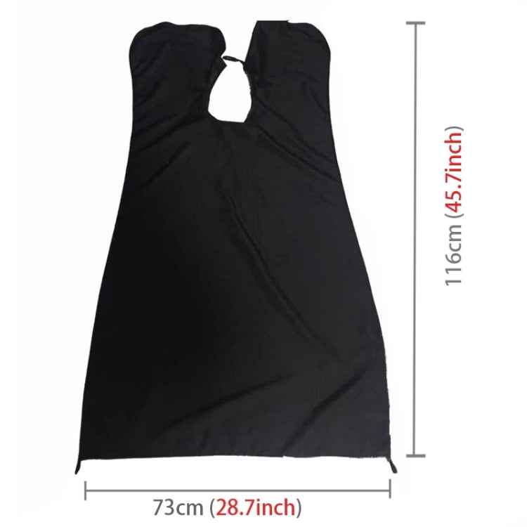 Professional Beard Apron Premium Salon Shaving Grooming Trimmings Facial Hair Catcher with Suction Cups