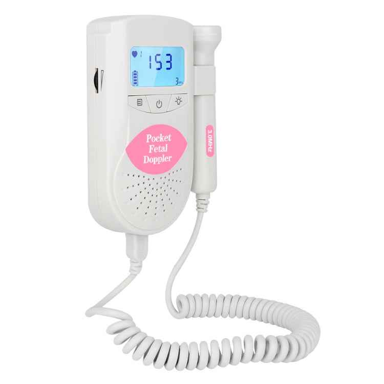 JPD-100S6 I LCD Ultrasonic Scanning Pregnant Women Fetal Stethoscope Monitoring Monitor / Fetus-voice Meter, Complies with IEC60601-1:2006