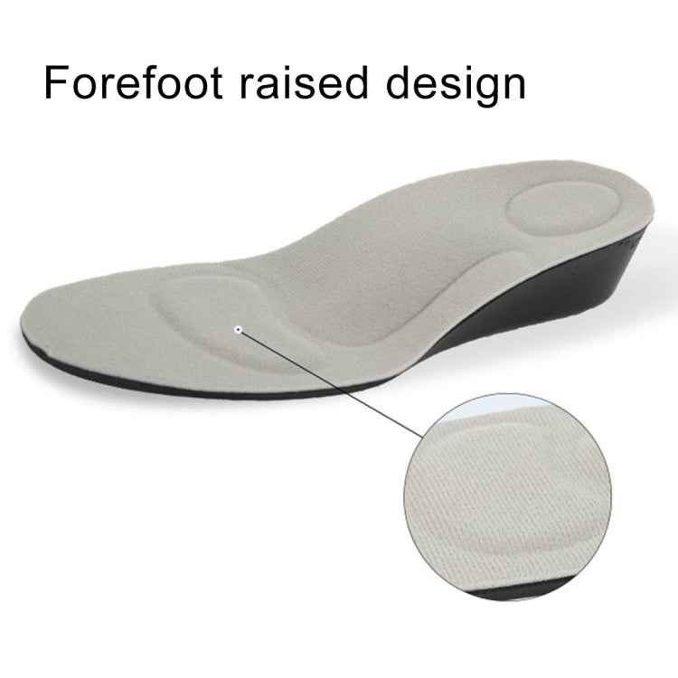 3.5cm PU Breathable Sport Height Increase Insoles