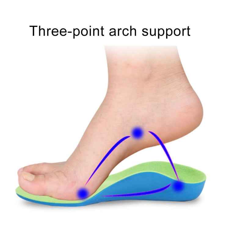 Children PU XO Leg Corrective Insole, Size: 25cm