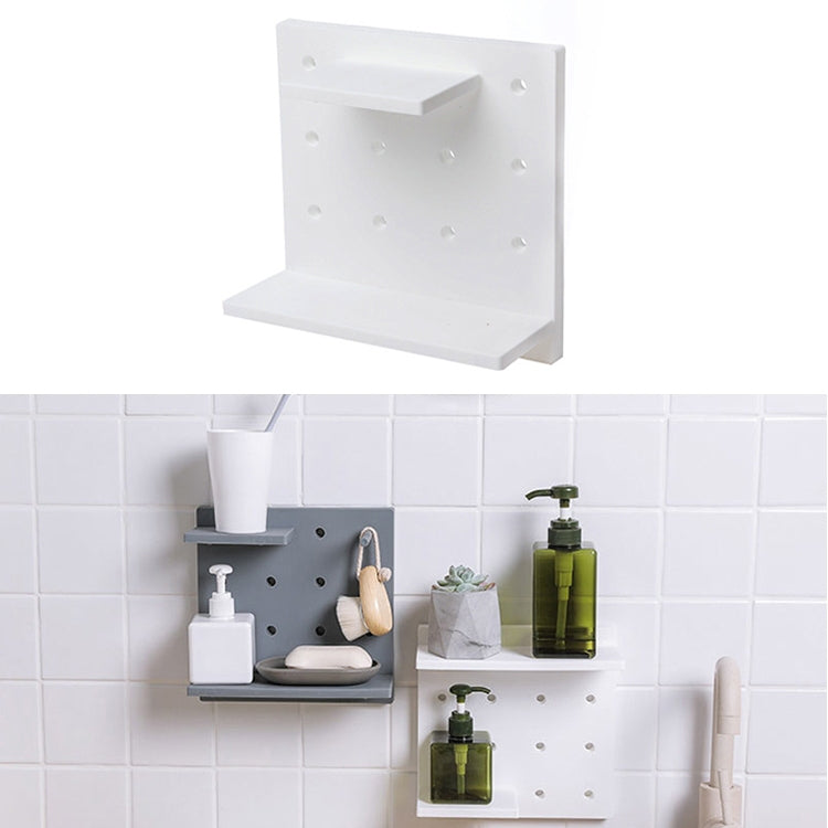 Plastic Board Living Room Bathroom Kitchen Wall Decoration Storage Shelf
