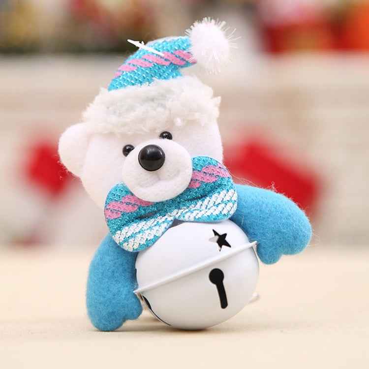 Christmas Tree Doll Bell Christmas Pendants Decorations, Random Style Delivery, Size: 11*7cm