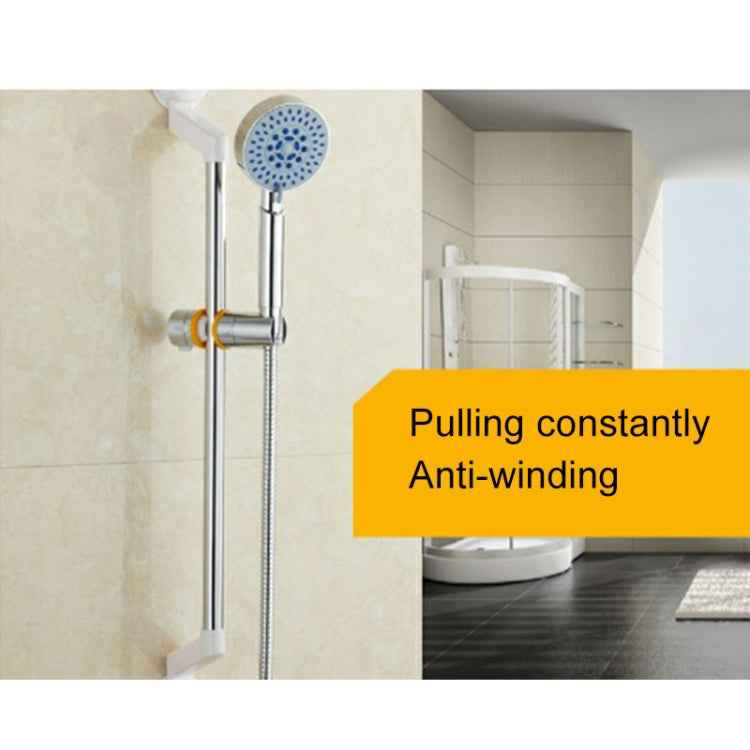 2m Flexible Stainless Steel Showerhead Hose Pipe Copper Core Interface Anti Burst Bath Water Pipe