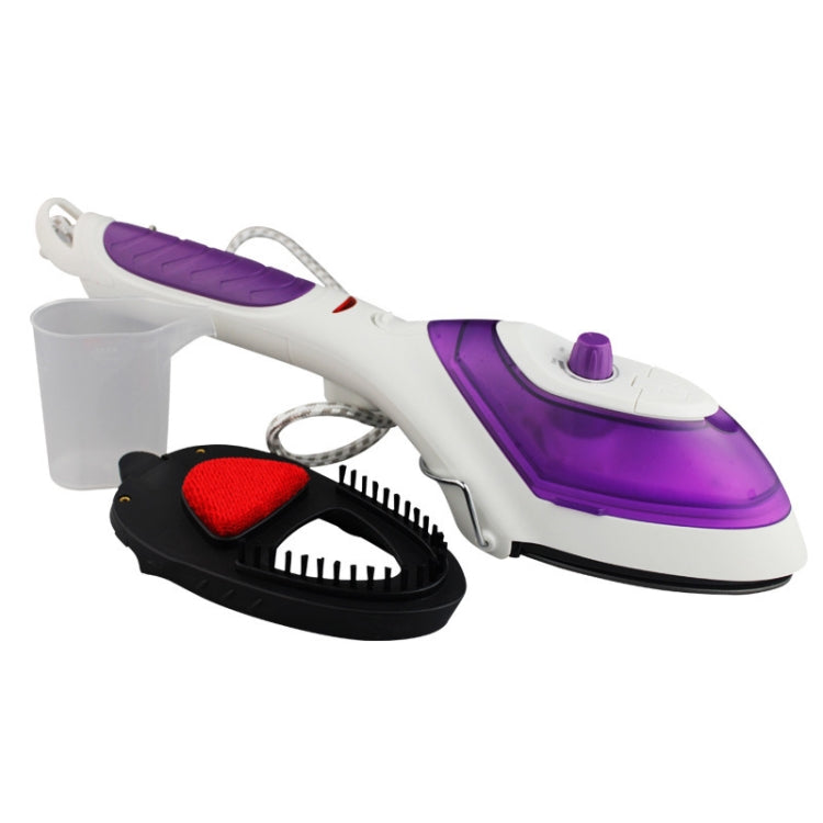 YB-888 900W 2 in 1 Multifunction Household Small Handheld Ironer Travel Portable Handheld Steam Hanging Hot Machine with Steam Brush & Measuring Cup, EU Plug, 900W EU Plug Purple, 900W EU Plug Blue